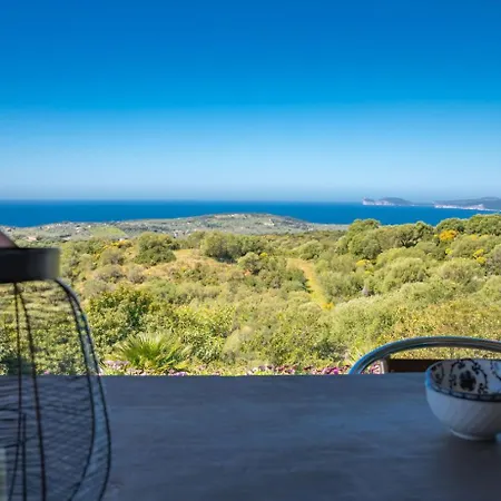 Villa Fantastica Con Piscina E Vista Mare Alghero